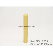 Slender & élégant en forme de stylo en aluminium rouge à lèvres Tube E055, taille de tasse 8,5 mm, couleur personnalisée